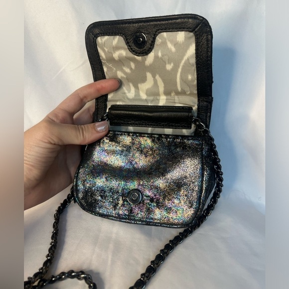 Aimee Kestenberg Down Under Mini Crossbody Iridescent Black - Picture 8 of 12